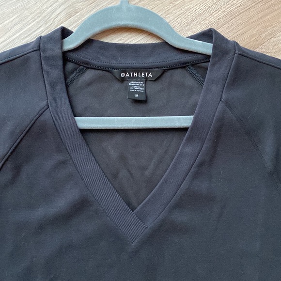 ATHLETA SEASOFT LONG SLEEVE DRESS NEW WITH TAGS IN BLACK - Picture 10 of 11